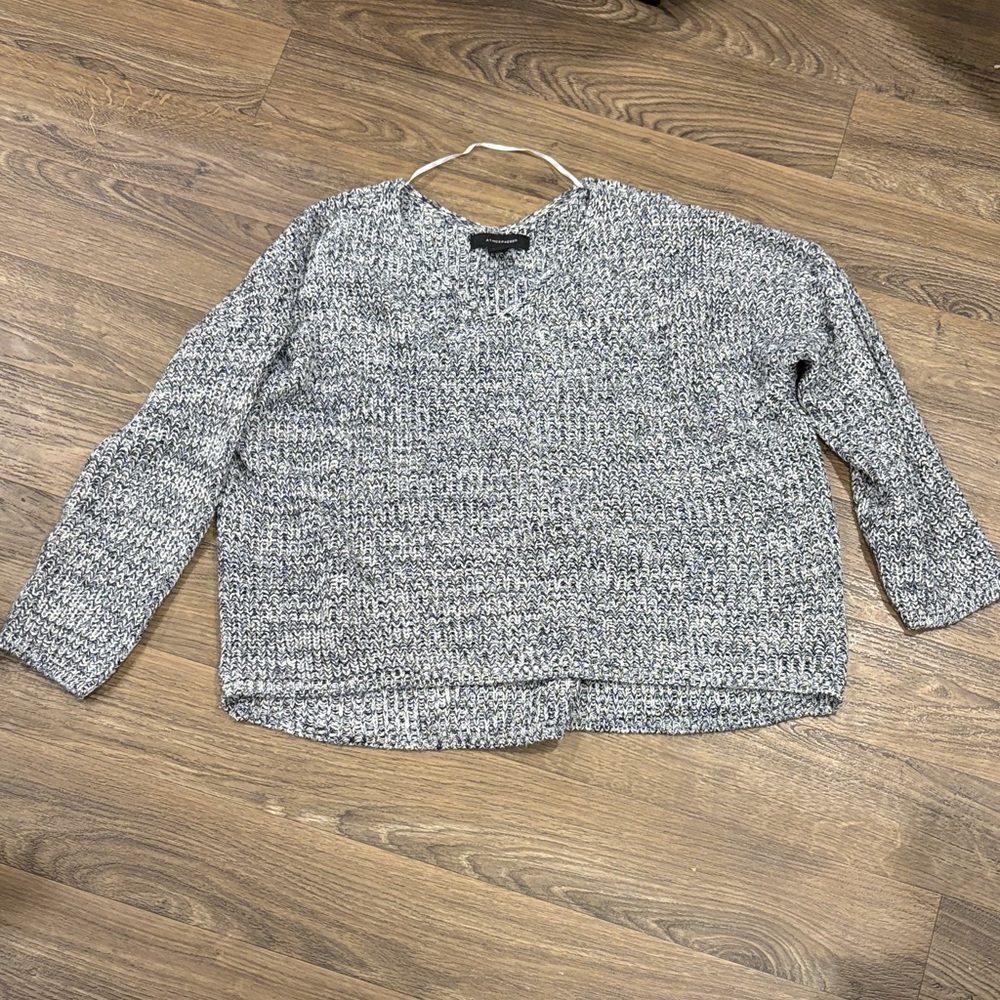 Atmosphere Black and White Knit Sweater